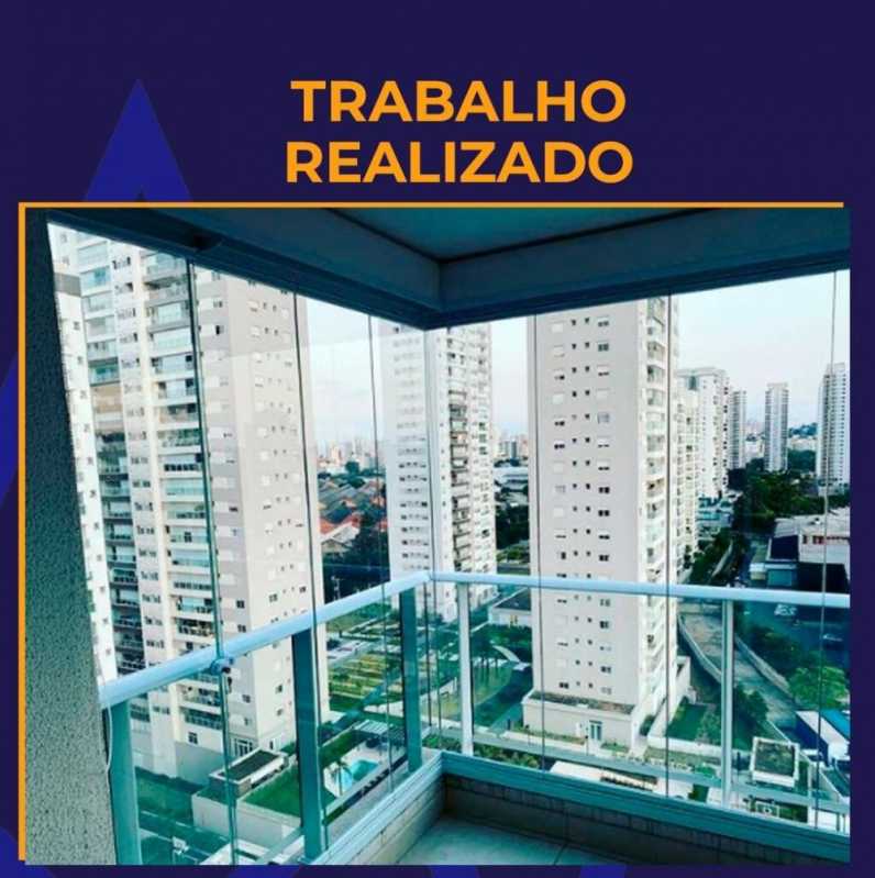 Envidraçamento de Sacada Pequena Valor São Paulo II - Fechamento de Sacada de Vidro