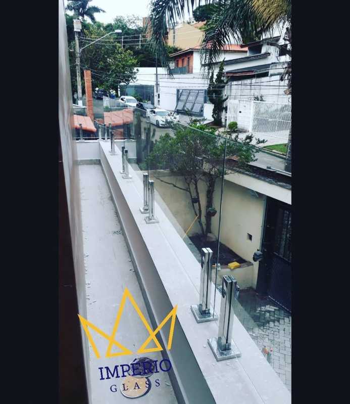 Guarda Corpo de Vidro Escada Orçamento Jardim Rio Cotia - Guarda Corpo Vidro Escada