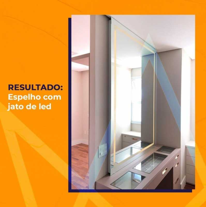 Instalação de Espelho para Banheiro sob Medida Zona Sul - Instalação de Espelho sob Medida
